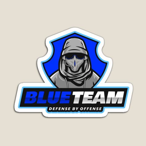 Get my art printed on awesome products. Support me at Redbubble #RBandME: https://www.redbubble.com/i/magnet/Cyber-Security-Blue-Team-Defense-by-Offense-by-clubtee/45604256.TBCTK?asc=u Blue Team Cybersecurity, Pin Up Photography, Team Blue, Phone Repair, Adhesive Vinyl, Science And Technology, Defense, Vinyl Decal Stickers, Awesome Products