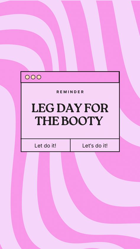 Leg Day Wallpaper, Workout Reminder Wallpaper, Fitness Phone Wallpaper, Workout Asethic Wallpaper, Pink Gym Aesthetic Wallpaper, Gym Girl Wallpaper Aesthetic, Gym Girlies Aesthetic Wallpaper, Pink Aesthetic Fitness, Gym Lockscreen