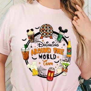 Drinking Around The World Team Shirt, Disney Drinking Team Shirt, Food And Wine Shirt, Disney Drinking Shirt, Disney Vacation, Disney Summer Wine Shirt, Drinking Around The World, Trendy Tees, Drinking Team, Wine Shirts, Team Shirt, Drinking Shirts, Disney Vacation, Trendy Tee