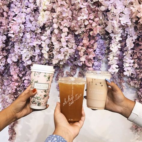 Morning Lavender OC on Instagram: “I want it, I got it. P.S. we are now on @doordash! 📷 by @giuliacvilla #morninglavendercafe #coffeeshop #coffeelover #cutecafe” Spring Board, Morning Lavender, Flowers Shop, Spring Boards, Cute Cafe, Cozy Cafe, Travel Photo, Shop Ideas, I Got It