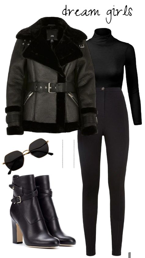 Polyvore Outfits Aesthetic, Black Jeans Outfit Winter, Jeans Outfit Winter, Black Jeans Outfit, Hair Down, Black On Black, Light Makeup, All Black Outfit, Todays Outfit