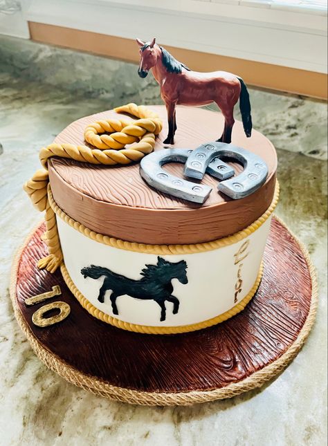 Horse Riding Birthday Cake, Birthday Cake Horse Theme, Horse Cakes Birthday, Horse Riding Cake, Horse Theme Cake, Horse Cake Ideas, Horse Themed Cake, Upsherin Ideas, Cake Horse