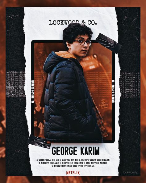 Lockwood And Co Poster, George Karim, Jonathan Stroud, Book Hangover, Lockwood And Co, Movie Poster Wall, Adventure Movies, Thriller Movies, Ghost Hunting