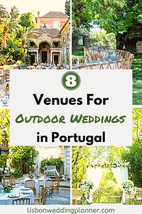 Contemporary Greenhouses, European Wedding Venue, Portugal Wedding Venues, Weddings In Portugal, Outdoor Beach Wedding, Country Hat, Portuguese Wedding, Lisbon Wedding, Beach Wedding Locations