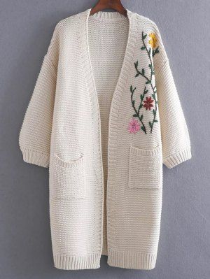 Best Cute Sweaters for Women, Worm and Solf Women's Sweater for Holiday Winter Long Sweaters For Women, Swetar Design For Women, Stylish Sweaters For Women, Long Cardigans For Women, Sweater Cardigan Outfit, Long Sweaters For Women, Embroidery Sweater, Estilo Hippie, Long Knit Cardigan