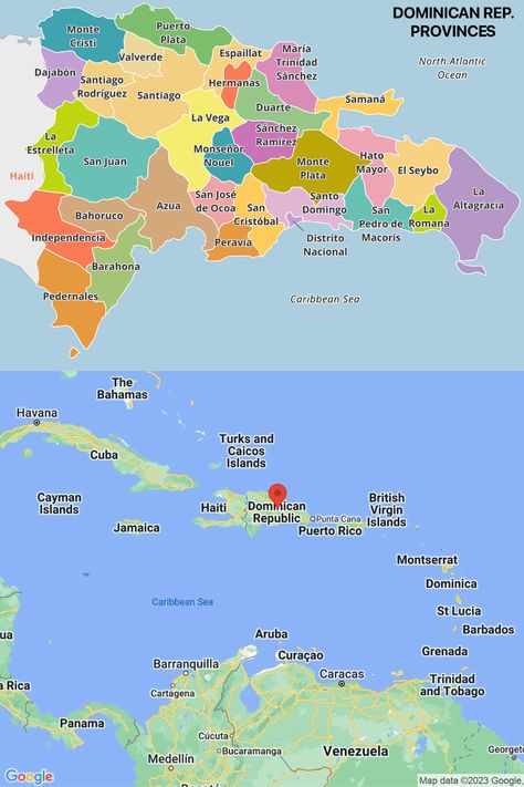 Discover the Dominican Republic: A Colorful Map and Guide - Immerse yourself in the diverse beauty of the Dominican Republic! Explore the 32 provinces, rich history with Haiti, and stunning coastline. Check out our detailed map and population guide (as of Sep 2021) for your next Caribbean adventure! #DominicanRepublic #CaribbeanParadise #Hispaniola #Provinces #ExploreDR Dominican Republic History, Dominican Republic Map, Diverse Beauty, Detailed Map, The Dominican Republic, State Map, Aruba, Dominican Republic, Haiti