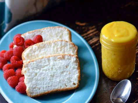 Compote Recipe, Loaf Cake, Angel Food Cake, Food Cake, Angel Food, Loaf Pan, Cake Flour, Cake Ingredients, 2 People