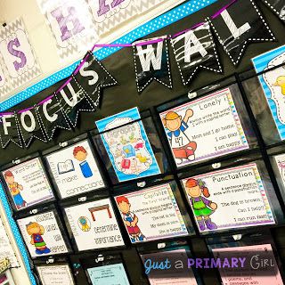 Bulletin Board and Focus Wall and some Freebies! Focus Wall Ideas, Weekly Focus Board, New Activities To Try, Pinterest Board Covers, Math Rules, Weekly Focus, Reading Strategies Posters, Focus Boards, Grammar Posters