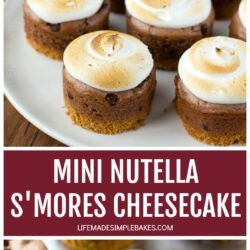 Homemade Marshmallow Cream, Life Made Simple, Mini Nutella, Homemade Marshmallow, Nutella Cheesecake, Homemade Cheesecake, Marshmallow Cream, Homemade Marshmallows, Chocolate Cookie Recipes