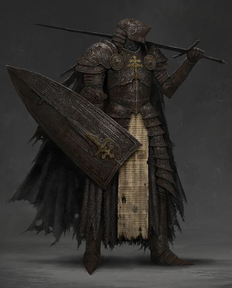 Trench Crusade: The Epic Bizarre Creatures of Mike Franchina » Design You Trust Holy Knight Fantasy Art, Victorian Concept Art, Mike Franchina, Holy Knight, Concept Art World, 다크 판타지, Knight Art, Fantasy Armor, Armor Concept