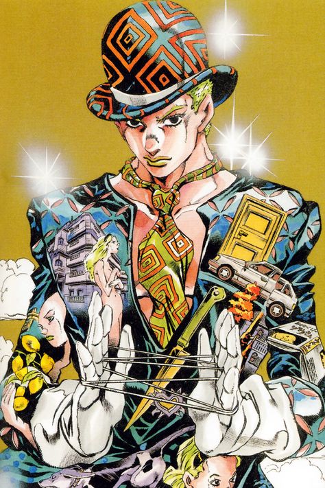 Jojo Jojo, Star Platinum, Yoshikage Kira, Bizarre Art, Jojo's Bizarre Adventure Anime, Jojo Anime, Jojo Memes, Manga Artist, Manga Covers