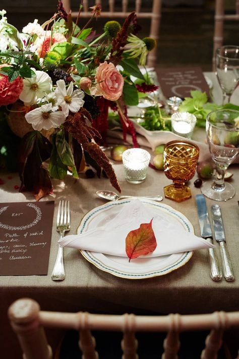 Inchyra House in Perthshire, Scotland | House & Garden Rustic Catering, Scottish Dinner, Regency Mansion, Regency Christmas, Dinner Party Table Settings, Christmas Place Settings, English Houses, Roof Beam, Making People Happy