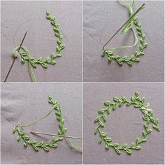 Embroidery Floss Projects, Embroidery 101, Sulaman Pita, Diy Sy, Pretty Embroidery, Embroidery Stitches Tutorial, Pola Sulam, Sewing Stitches, 자수 디자인