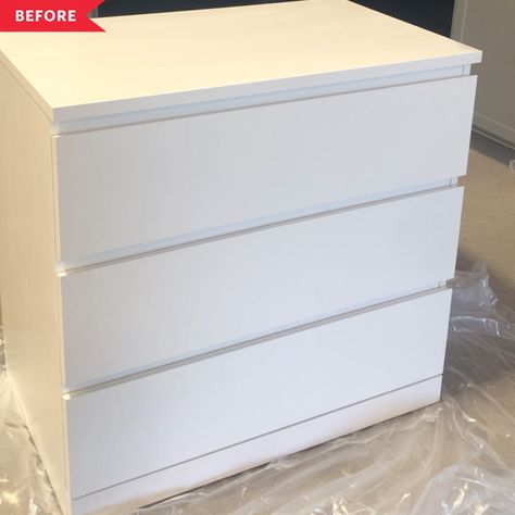 Best IKEA Hacks of 2021 | Apartment Therapy Malm Dresser Decor, Ikea Malm Dresser Hack, Malm Dresser Hack, Ikea Malm Drawers, Malm Hack, Billy Hack, Malm Chest Of Drawers, Malm Drawers, Ikea Kallax Shelving