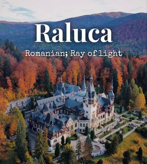 Romanian Girl Names, Romanian Last Names, Romanian Names, Best Character Names, Ray Of Light, Female Names, Character Names, Cool Names, Girl Names