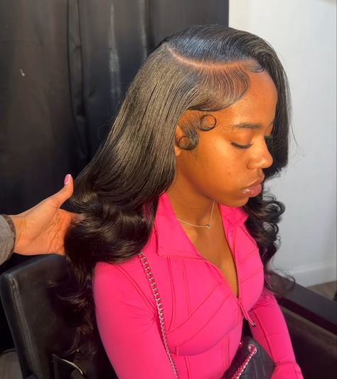 Food Core, Pressed Hair, Diy Hair Wig, Black Hair Video, Girly Hairstyles, Email Writing, Sew In Hairstyles, Birthday Hairstyles, Black Ponytail Hairstyles