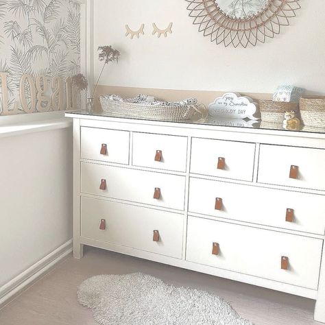 Ikea Hemnes, Room Baby, Safari Nursery, Ikea Hack, Dream Room, Changing Table, Baby Room, Cognac, Room Ideas