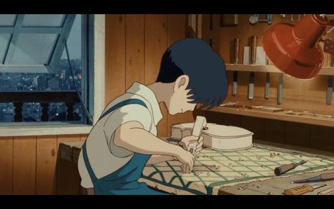 Whisper of the Heart's Seiji Amasawa is so handsome Seiji Amasawa, Studying Gif, Art Studio Ghibli, Whisper Of The Heart, Blu Ray Collection, Grave Of The Fireflies, The Cat Returns, Invisible Cities, Studio Ghibli Movies