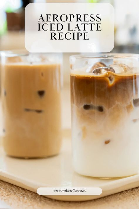 Aeropress Iced Latte Recipe: A Sweet and Refreshing Coffee Treat Brown Sugar Shaken Espresso Recipe, Shaken Espresso Recipe, Brown Sugar Shaken Espresso, Espresso Recipe, Aeropress Recipes, Iced Latte Recipe, Shaken Espresso, Espresso Recipes, Coffee Treats