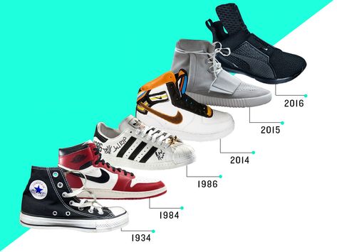 An Unofficial History of Celebrity Sneaker Collaborations - A.K.A. a Friendly PSA to Step Up Your Shoe Game Celebrity Sneakers, Nike Shoes Huarache, Nike Shoes For Sale, Nike Shoes Outfits, Reebok Sneakers, Elite Socks, Sneaker Games, New Sneakers, Wedge Sneakers