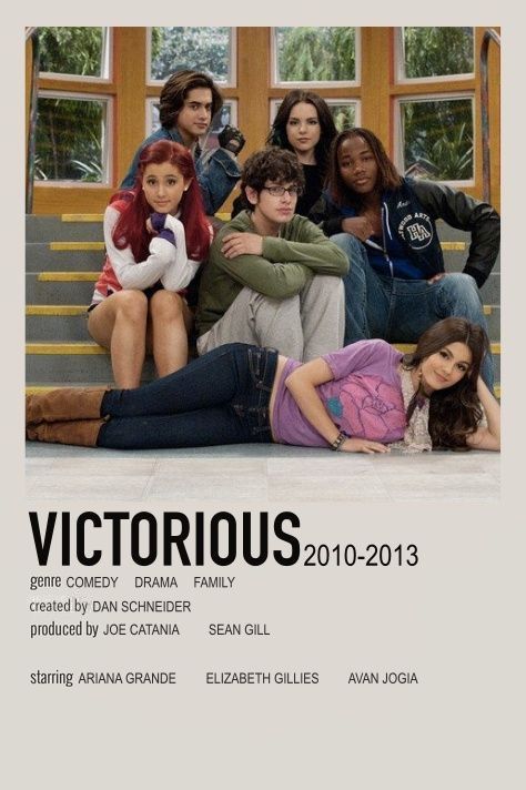 Alternative Movie Posters Disney, Victorious Poster, Nickelodeon Victorious, Movies To Watch Teenagers, Horror Genre, Film Netflix, Most Paused Movie Scenes, Iconic Movie Posters, Movie Card