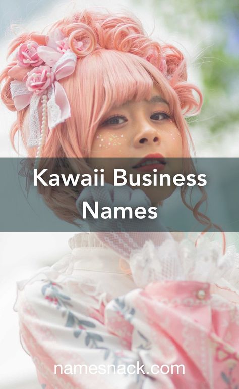 20 kawaii name ideas for your business. Cute Buissnes Names Ideas, Buissnes Names Ideas, Aesthetic Shop Names, Buissnes Name Ideas, Store Names Ideas Unique, Kawaii Words, Online Shop Name Ideas, Kawaii Business, Gift Shop Names