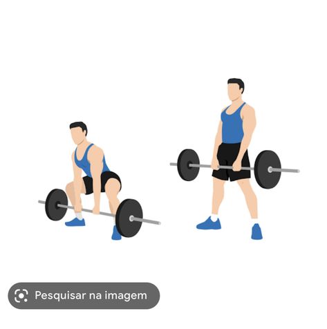 Treino D 1. Aquecimento dinâmico 30 agachamentos sem descanso ( bumbum pra trás, joelhos semi flexionados conforme a foto abaixo ) ￼ 1.1. Agachamento Hack 3 x 10 ￼ 2. Leg Press 90•. 3 x 10 ￼ 2.1. Levantamento Terra 3 x 10 ( por anilha de 5 kg em casa lado da barra ) Obs: ver vídeo sobre o posicionamento desse exercício, pois se não executado corretamente vai compensar a sua coluna ￼ 3. Mesa flexora 3 x 10 Pode ser feito no aparelho sentada ou aquele deitado Leg Press