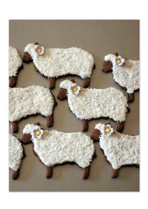 Eid Moubarak, Sheep Cake, Fancy Cookies, Creative Cookies, Beautiful Cookies, Animal Cookies, Iced Cookies, Biscuit Cookies, Cut Out Cookies