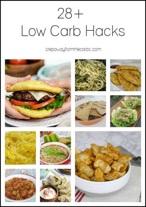 28+ Low Carb Hacks - essential reading for all low carbers! #lowcarb #lowcarbdiet #lowcarbtips #lowcarbhacks Low Carb Hacks, Low Carb Diet Food List, Low Carb Nachos, Low Carb Life, Low Carb Milk, Diet Hacks, Low Carb Cocktails, Counting Carbs, Keto Tips