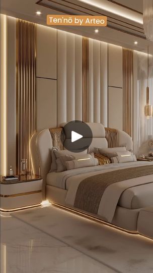 Royal Luxury Bedroom Design, House Styling Interior, Bedroom Beds, House Styling, Luxury Bedroom Design, Luxurious Bed, Bedroom Master, Luxury Bedroom, Royal Design