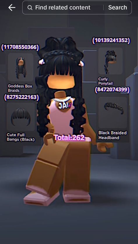 Roblox Baddie Hair Combos, Hair Combos Berry Ave Codes, Berry Avenue Codes Ponytail, Maple Hospital Outfit Codes, Black Roblox Avatar Codes, Roblox Hair Combos, Cute Baddie Outfits, Code Clothing, Images Hello Kitty