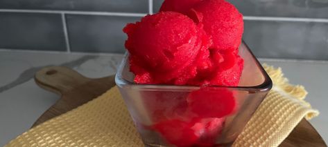 Italian Ice Ninja Creami, How To Make Italian Ice, Ninja Creami Italian Ice, Cherry Italian Ice Recipe, Ninja Creami Italian Ice Recipes, Sugar Free Italian Ice, Italian Ice Recipe, Ritas Italian Ice, Ice Recipe