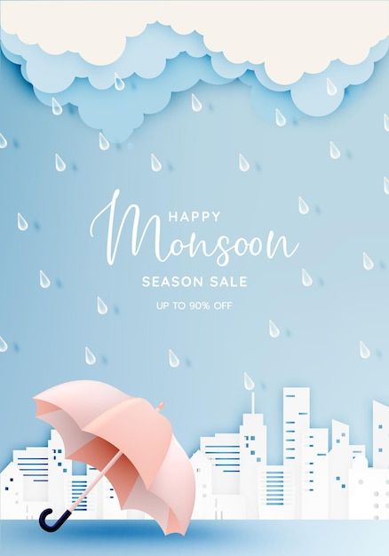 Photo Cake Topper, Cute Umbrellas, Dark Black Wallpaper, Monsoon Season, Pastel Color Schemes, Cover Wattpad, Beauty Ad, Promotional Design, Sale Banner