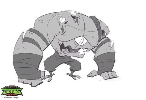 Rottmnt Kraang Reference, Rottmnt Concept Art, Rottmnt Storyboard, Rottmnt Expression, Rottmnt Character Design, Brute Character Design, Mutant Design, Rottmnt Drawing, Rottmnt Oc