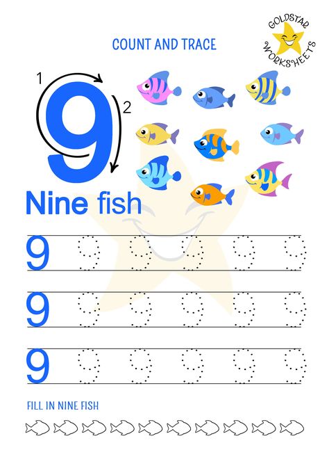 Number 9 tracing worksheet to practice handwriting Number 9 Worksheet, Coloring Worksheets For Kindergarten, 25 Number, Free Kindergarten Printables, Nursery Worksheets, Worksheet For Kindergarten, Preschool Number Worksheets, Welcome To Kindergarten, Math Coloring Worksheets