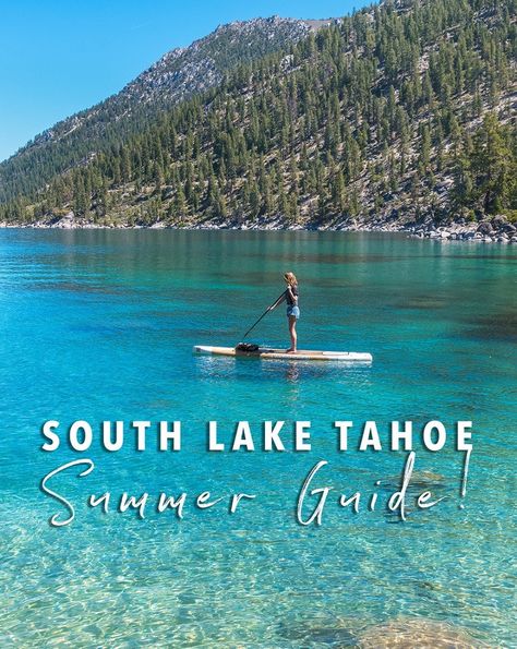 A Local's Guide To South Lake Tahoe In The Summer: What To Do, Where To Eat, Where To Stay! Where To Stay In Lake Tahoe Summer, Zephyr Cove South Lake Tahoe, South Lake Tahoe Summer, Lake Tahoe Summer, Adventure List, Tahoe Vacation, Zephyr Cove, Tahoe Trip, Lake Tahoe Vacation