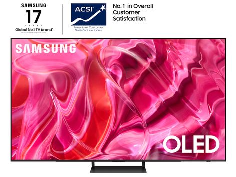 Steal the show with the bold contrast, dramatic sound and the vibrant colors with Samsung OLED Technology.
Sit back and be mesmerized as your content is transformed to 4K with Neural Quantum Processor with 4K Upscaling.
Witness the difference detail can make, with fine-tuned brightness and optimized contrast made possible by self-illuminating pixels with Quantum HDR OLED. Dolby Atmos, Smart Tv, Sound, Screen, Tv