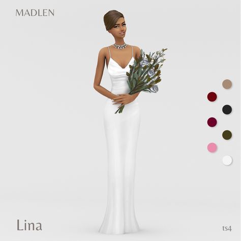 Sims 4 Wedding Dress, Mods Sims 4, Feminine Clothes, Die Sims 4, Cc Sims4, Cc Clothes, The Sims 4 Packs, Sims 4 Mm Cc, Tumblr Sims 4