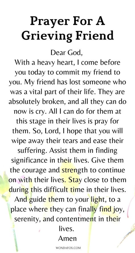 Praying For You My Friend Loss, Prayer For A Friend Who Lost A Loved One, Pray For Your Friends, Prayers List, Prayers For A Friend, Memory Poems, Prayer For My Friend, Prayers That Avail Much, Sunday Morning Prayer