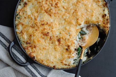 Shepherd’s Pie Recipe courtesy of Tiffani Thiessen Photography by Rebecca Sanbria Turkey Shepards Pie, Tiffany Thiessen, Shepards Pie Recipe, Pie Photography, Shepherd's Pie Recipe, Tiffani Amber Thiessen, Leftover Thanksgiving, Turkey Leftovers, Shepards Pie