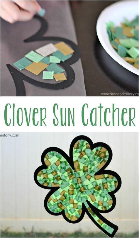 Leprechaun Traps Ideas For Kids, Leprechaun Traps Ideas, Mess Free Craft, Clover Craft, Sant Patrick, Saint Patricks Day Art, Fete Saint Patrick, March Crafts, St Patricks Crafts