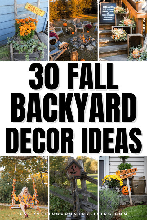 Fall yard decor ideas outdoor fall decorations Gazebo Fall Decor, Outdoor Fall Ideas, Diy Fall Yard Decor, Fall Outdoor Decor Yard, Dyi Fall Decor, Outdoor Fall Decor Ideas Yard, Outdoor Fall Decor Diy, Front Yard Decor Ideas, Simple Fall Decorations