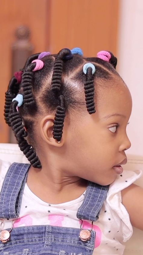 Simple Hairstyle For Children, Children Hair Styles For School, Beautiful Hair Styles For Children, Children Hairstyles For School, Children Hair Styles Braids, Natural Hair Styles Kids, Natural Hair Styles For Kids, Curly Hairstyles For Kids, Children Hair Styles