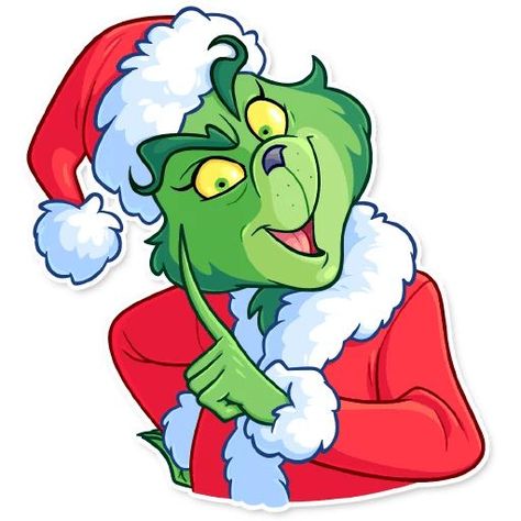 Pack de stickers para Telegram «Grinch» Grinch Stickers, Grinch Drawing, Grinch Coloring Pages, Xmas Drawing, Mr Grinch, Grinch Christmas Decorations, Christmas Rock, Cute Christmas Wallpaper, Telegram Stickers