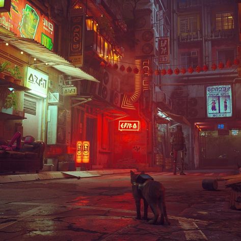 Stray Game, Mmorpg Games, Game Place, Unity 3d, Sci Fi Series, Dark City, Cyberpunk City, Walled City, Cute Games