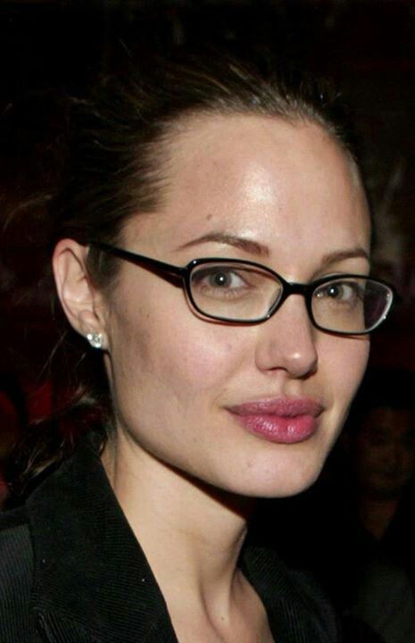 Angelina Jolie Wearing Glasses, Angelina Jolie, A Woman