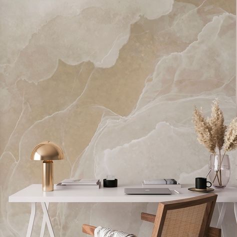 Photowall on Instagram: “Sandy soft hues 🐚 Many of us are dreaming away to more sunnier places at the moment and what wouldn't be better than decorating your home…” Wall Wallpapers, Stone Wallpaper, Bathroom Inspiration Decor, Popular Wallpaper, Wood Tile, Accent Wallpaper, Photo Wallpaper, Of Wallpaper, Perfect Wallpaper