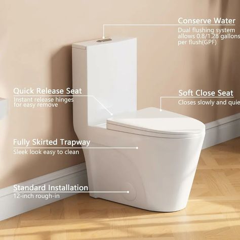 DeLinco one-piece water closet executive toilet #toiletaccessories #bathroom #bathroomdesign #watercloset #bathtub #bathroomaccessories Modern Toilet, Water Closet, Deer Valley, Smart Toilet, Flush Toilet, One Piece Toilets, Types Of Buttons, Toilet Accessories, Toilet Bowl