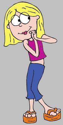 Lizzie Mcguire Cartoon Costume, Lizzie Mcguire Cartoon Drawing, Lizzie Mcguire Cartoon, 90s Cartoon Characters, Cartoons 80s 90s, Cartoon Character Costume, Pop Stickers, 90s Cartoons, Lizzie Mcguire