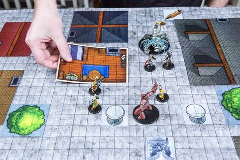 Dungeon Craft: Build your own battle maps! by 1985 Games — Kickstarter Rpg Table, Dnd Crafts, Dnd Mini, Map Games, D D Maps, Arte Cyberpunk, D&d Dungeons And Dragons, D Craft, Game Inspiration